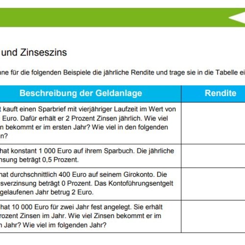 Zins und Zinseszins (PDF)